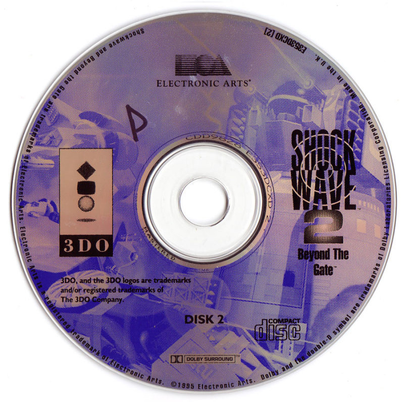 Лицензионный диск ShockWave 2 Beyond the Gate для 3DO